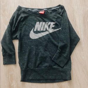 Nike Top with boatneck